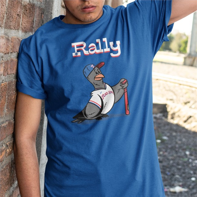 Texas Rangers Bird Rally Long Sleeve Shirt