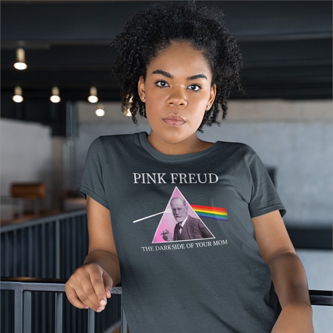Pink Freud Side Of Your Mom T Shirt