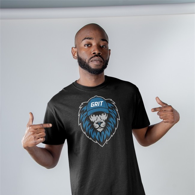 Detroit Football Grit Sweatshirt BreakingT Detroit Football Grit Tee