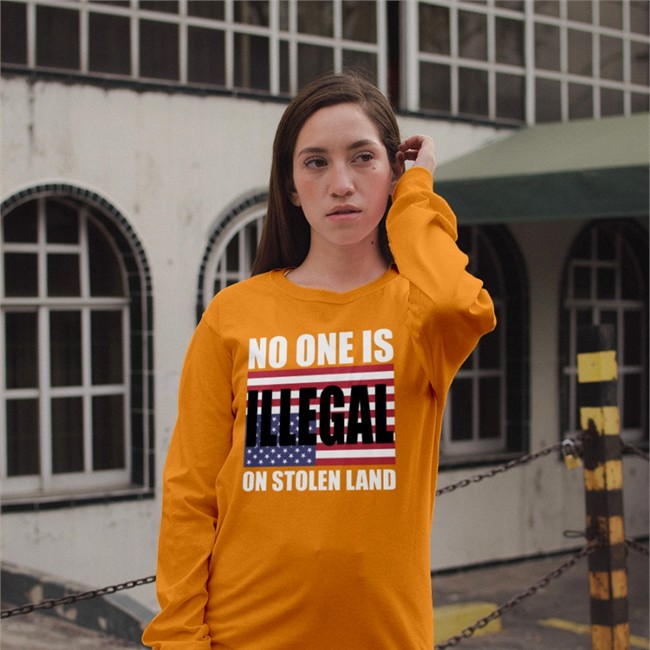 No One Is Illegal On Stolen Land New Shirt