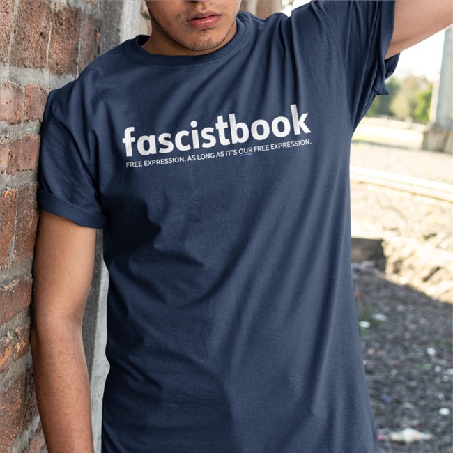 Fascistbook Hoodie Free Expression As Long As It's Our Free Expression Five Times August Merch