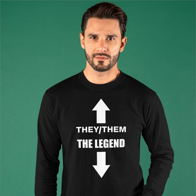 Crywank Band They/Them The Legend T Shirt Crywank Usa Tour