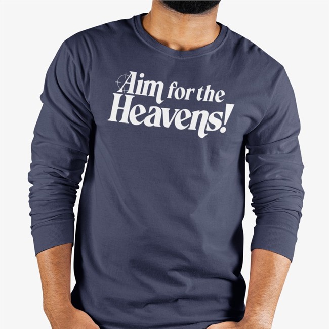 Neon White Merch Aim For The Heavens Hoodie By Ben Esposito