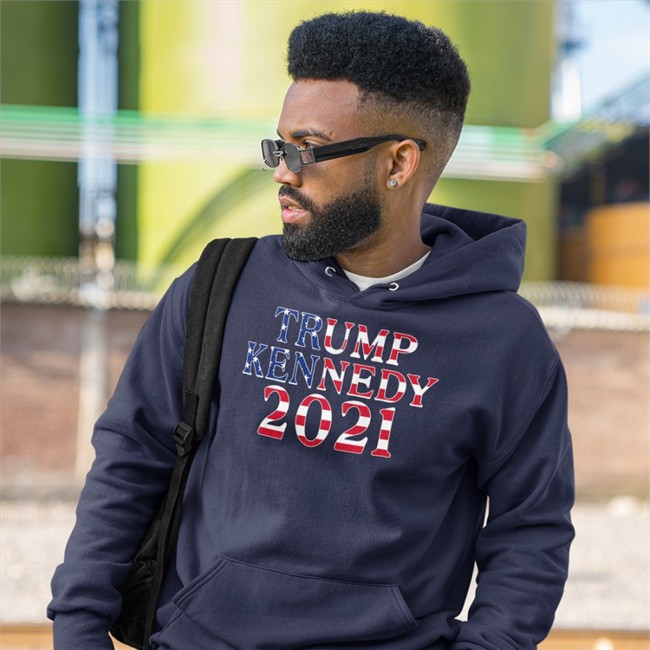 Trump Kennedy American Flag Shirt