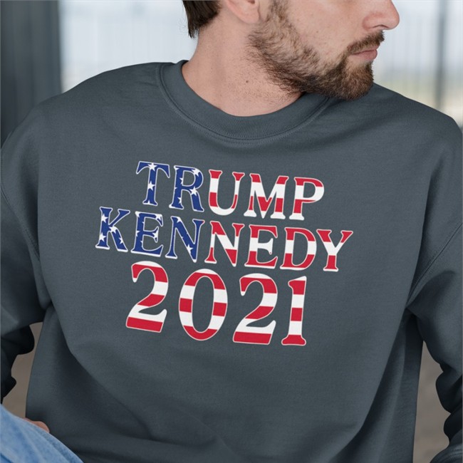 Trump Kennedy American Flag T Shirt Jason Selvig Trump Kennedy American Flag Hoodie Jason Selvig