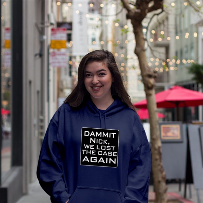 T. Greg Doucette Dammit Nick We Lost The Case Again Tee Greg Doucette