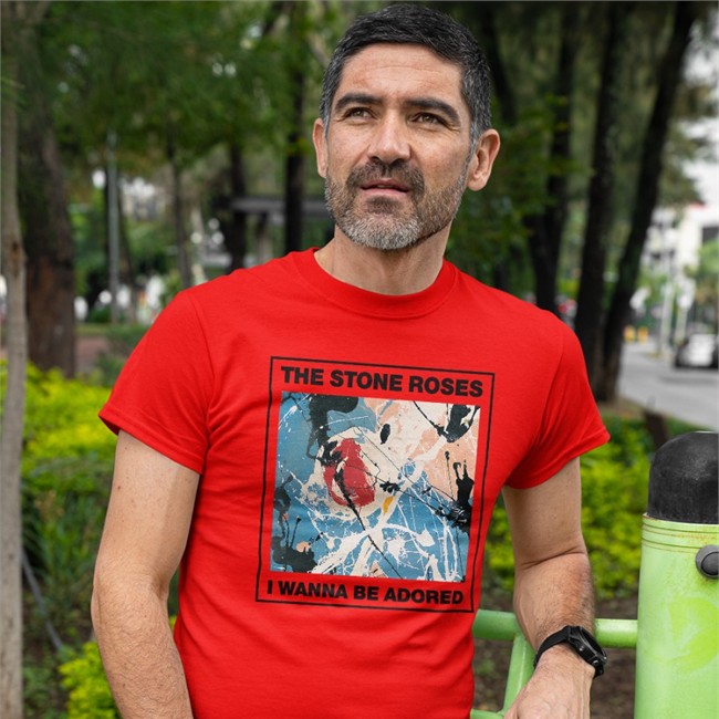 This Stone Roses I Wanna Be Adored Tee Shirt Louis Tomlinson