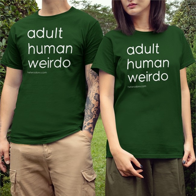 Grace Adult Human Weirdo Shirt