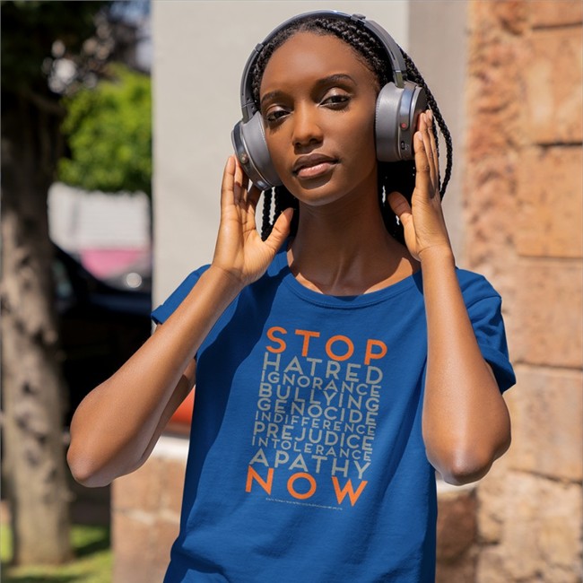 Stop Hatred Apathy Now T Shirt Stop Hatred Ignorance Bullying Genocide Indifference Prejudice Intolerance Apathy Now Shirt