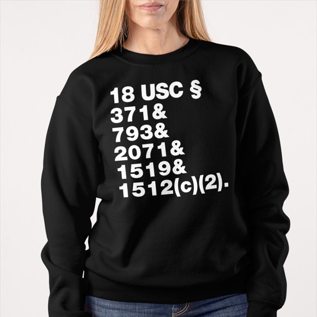 The Daily Beans Merch Crimes & Crimes & Crimes 18 Usc 371 & 793 & 2071 & 1519 & 1512 T Shirts
