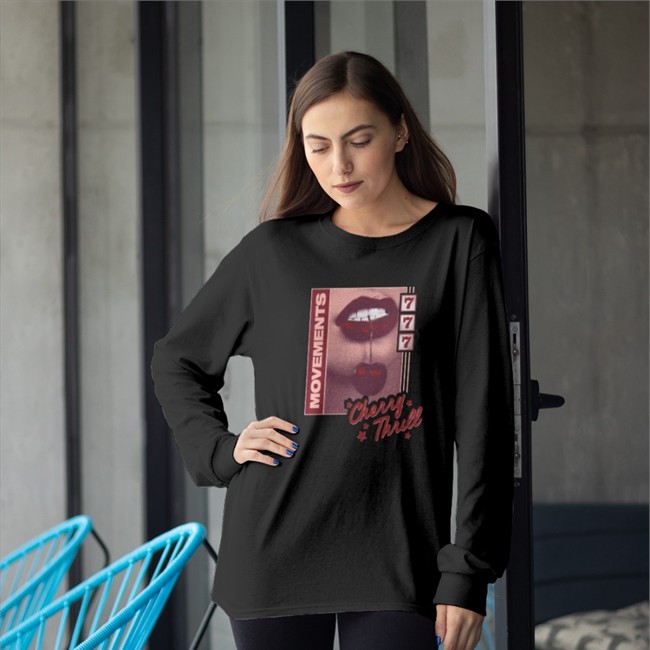 Cherry Thrill Shirts Movements Merch Cherry Thrill Hoodies Black Donut Friend