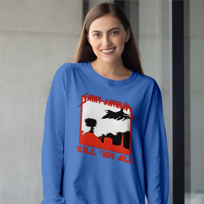 Saint Javelin Merch Sevastopol Surprise Saint Javelin Kill Em All Tee Shirt Kama_Kamilia