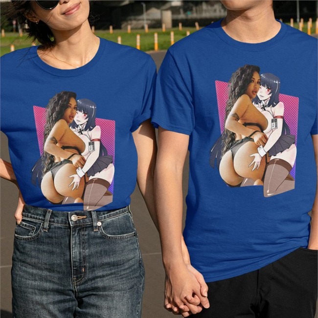 Yumeko X Ashley Black T Shirt Yumeko X Ashley Black Shirt