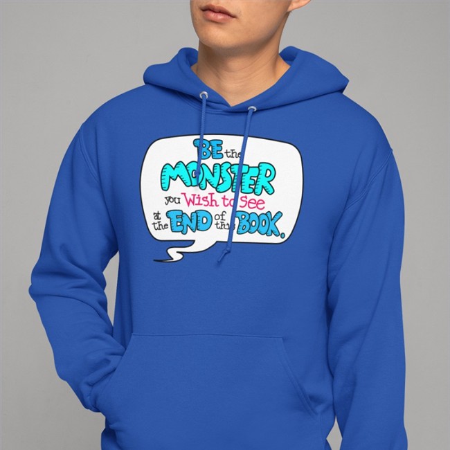 Be The Monster Hoodie ToughPigs Grant Harding UnclePetunio
