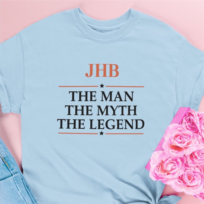JhbTeam JHB The Man The Myth The Legend Shirt 100T Jhbteam Jack CouRage Dunlop