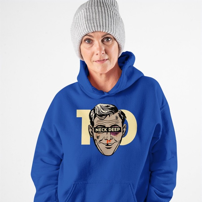 Neck Deep Rain In July 10 Year Anniversary Hoodie