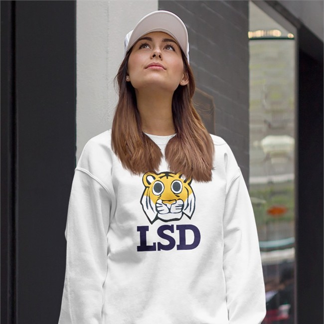 Poorly Translated Shirts LSD Tiger T-Shirt Translated Tees