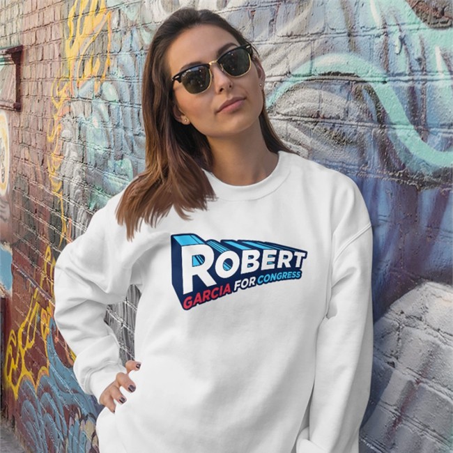 White Robert Garcia For Congress Tee Shirt Robert Garcia Merch Robert Garcia For Congress Shirt
