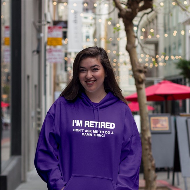 Fay Wooley I'm Retired Don't Ask Me To Do A Damn Thing Tee