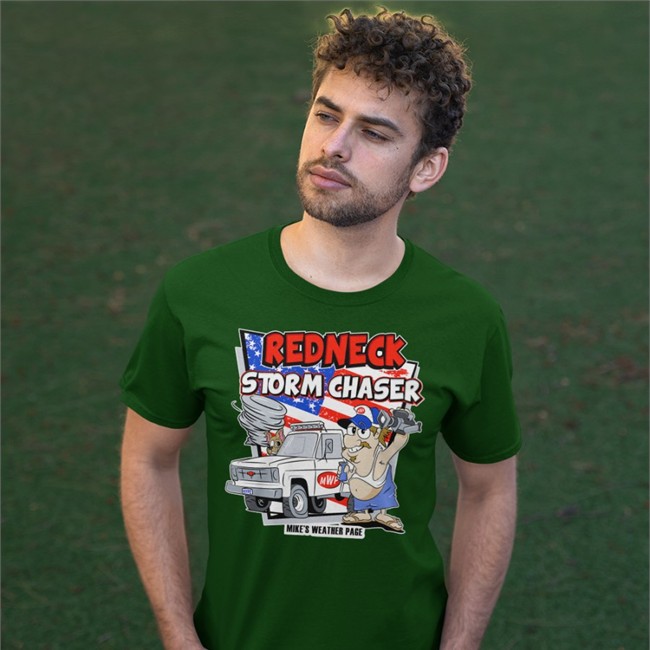 Tropical Update Redneck Storm Chaser Mikes Weather Page Shirt