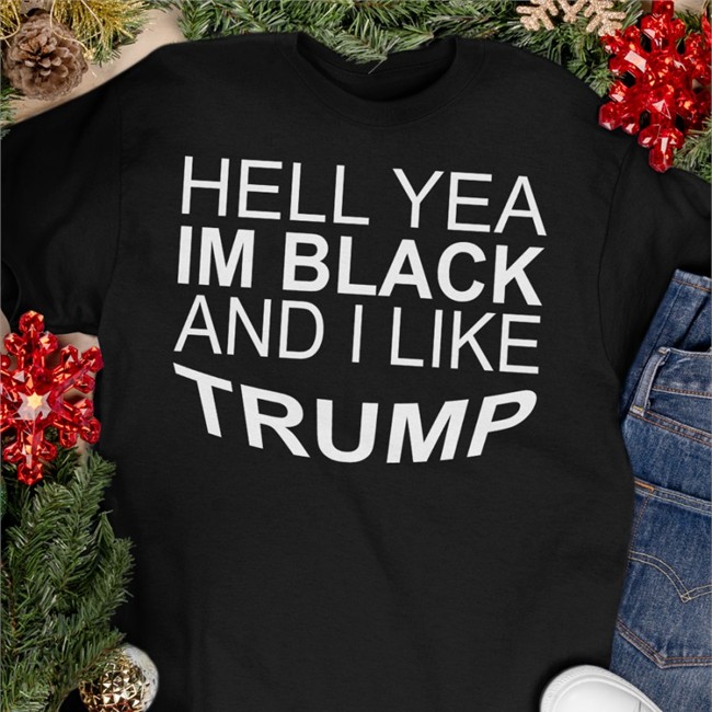 Yeah I’M Black And I Like Trump T Shirt Zeekarkham Hell Zeek “Conservative Gangsta” Arkham Zeekarkham Hell Yeah I’M Black And I Like Trump Tee Shirt Zeek “Conservative Gangsta” Arkham
