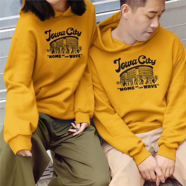 Iowa City Home Of The Wave Hoodie