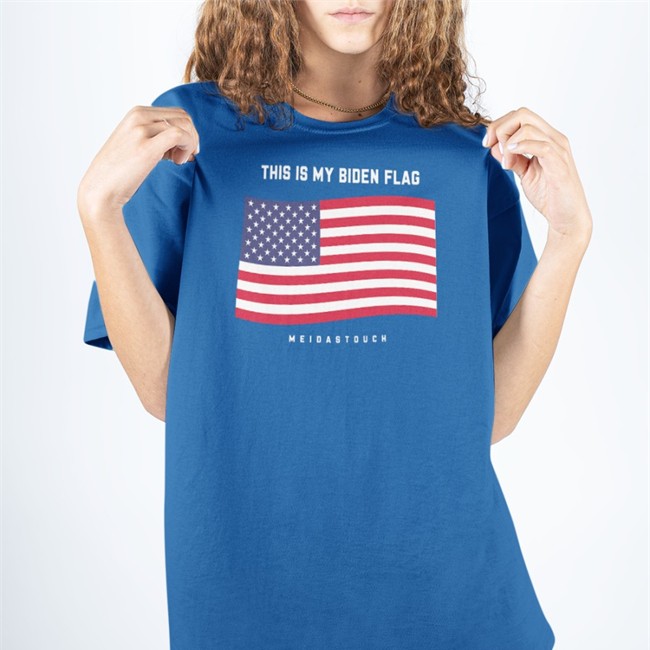 Meidastouch Merch This Is My Biden Flag Hoodie