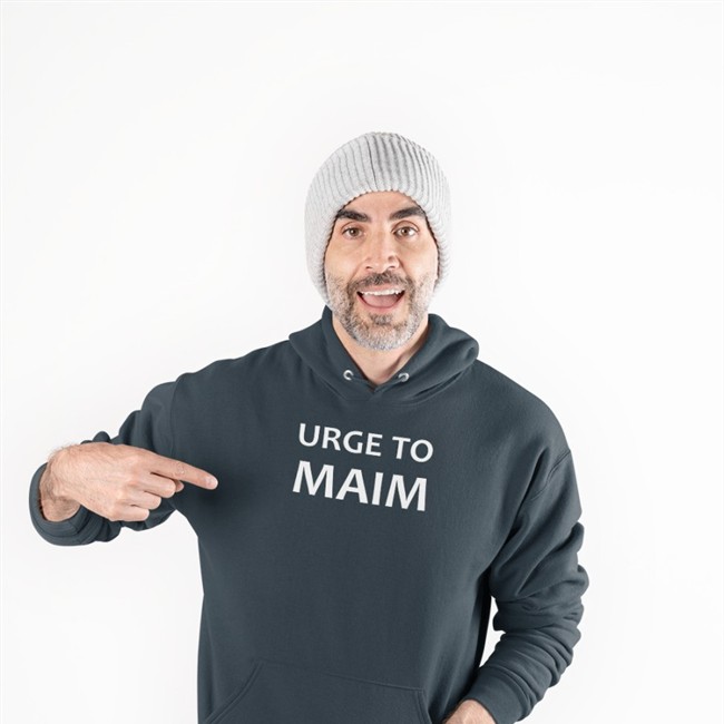 Urge To Maim Sweatshirt Higgsfigs Urge To Maim Tank