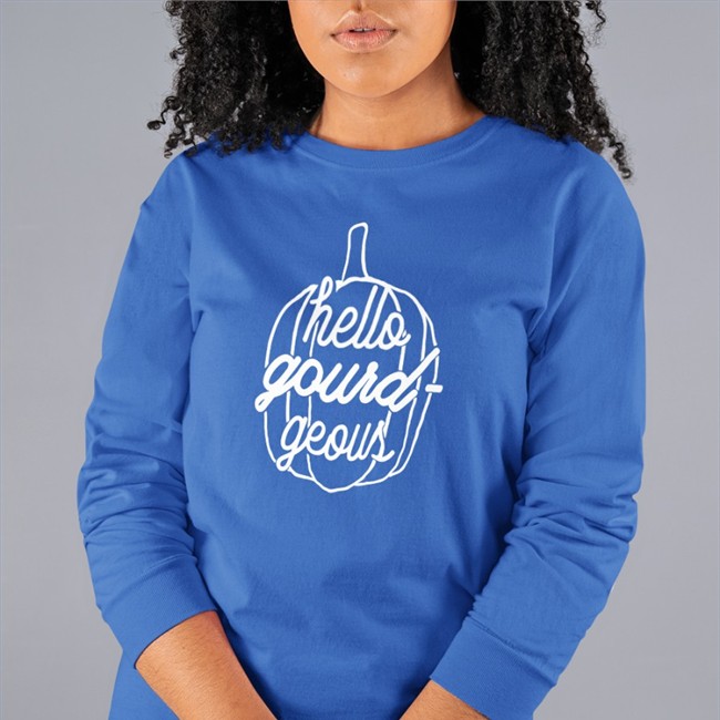 Hello Gourd Geous Hoodie Noisybutters