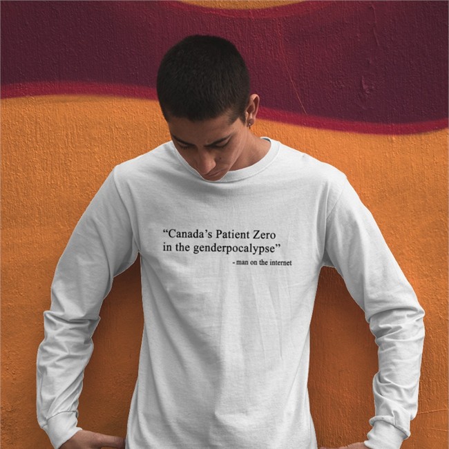 Canada's Patient Zero In The Grandmapocalypse Man On The Internet Tee Shirt