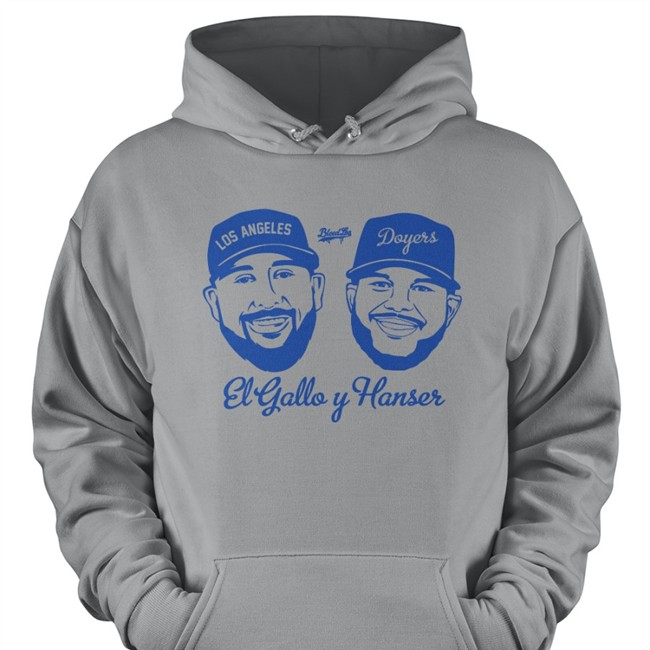 El Gallo Y Hanser Shirts Dodgersbeat