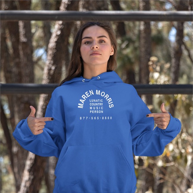 Lunatic Country Music Person 877-565-8860 T Shirt Maren Morris Merch