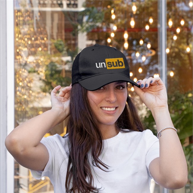 Unsubscribe Podcast Subhub T Shirt Bunkerbranding