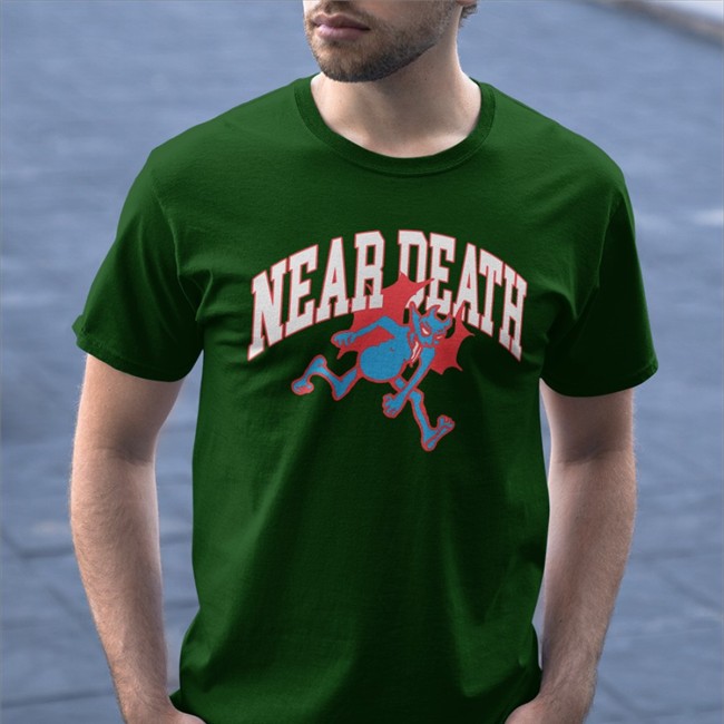 Near Death Experience Arch Devil Black Shirt Near Death Experience Shop Arch Devil Black T-Shirt MovementsCA