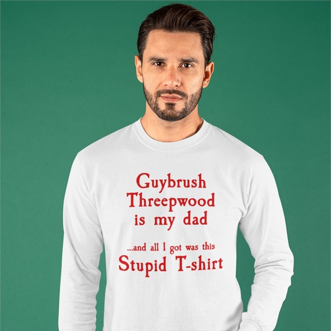 Ron Gilbert Guybrush Threepwood Is My Dad And All I Got Was This Stupid T-Shirt Tee Shirt Dominic Armato