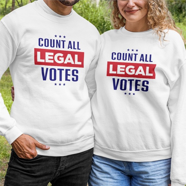 Count All Legal Votes T Shirts John M Cameron Johnrockshomes