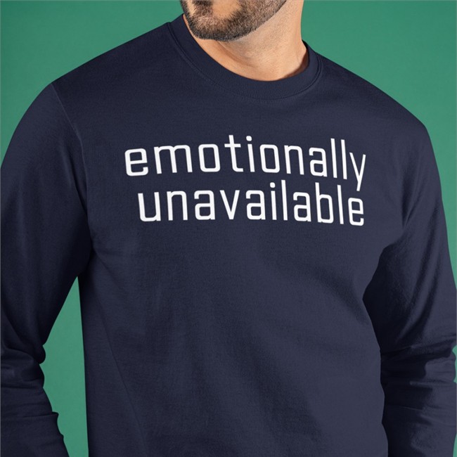 Ethan Peck Emotionally Unavailable Tee Shirt Treknourie