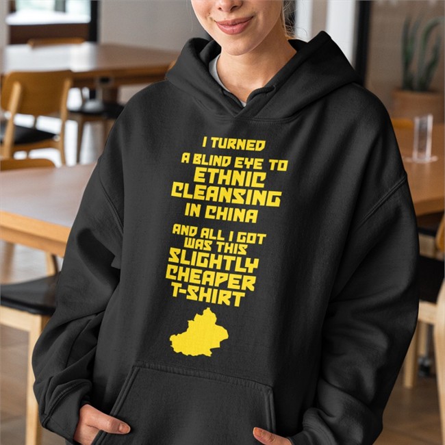 Enoughcommiespam Red I Turned A Blind Eye To Ethnic Cleansing In China And All I Got Was This Slightly Cheaper T Shirt Shirt