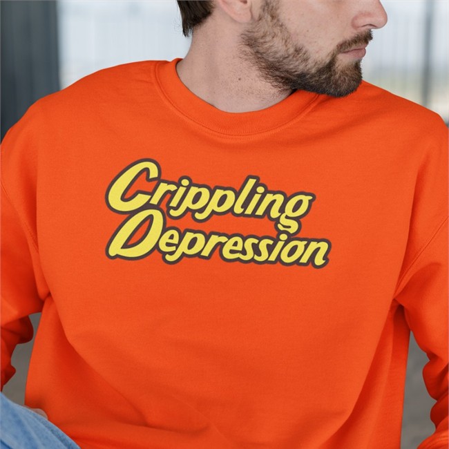 Fucked Up Merch Crippling Depression Hoodie Fucked Up Looking Food