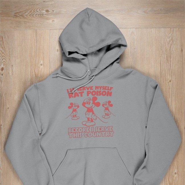 Shady Attire I’Ll Serve Myself Rat Poison Before I Serve This Country Ringer Shirt