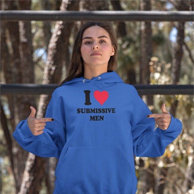 I Love Submissive Men Hooded Sweatshirt D4b D4b I Love Submissive Men Tank Top