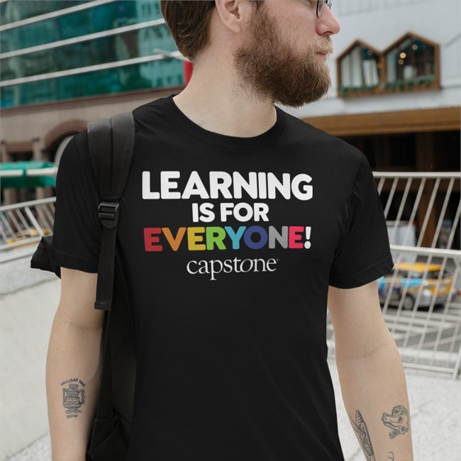 Learning Is For Everyone Capstone T Shirt