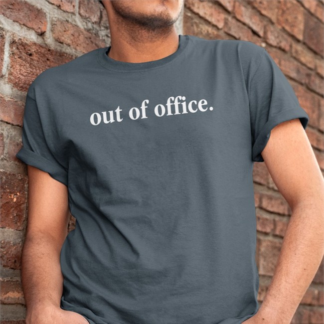 Washed Merchandise Out Of Office Tee Shirt Washed Media Washed Merchandise Out Of Office Hats Washed Media