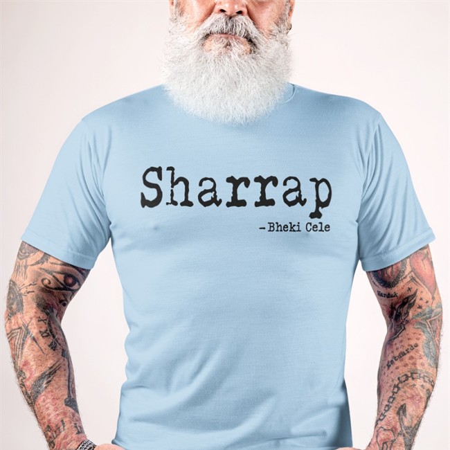 Sharrap Bheki Cele Shirt Ian Cameron