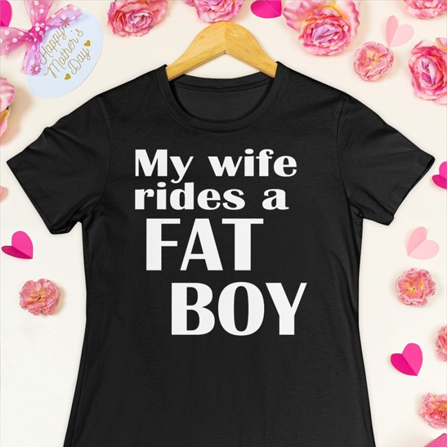 My Wife Rides A Fat Boy Hat Boomer Core