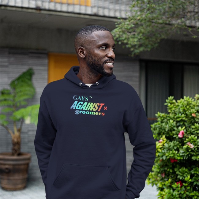 Gaysagainstgroomers Merch Gays Against Groomers Gradient Shirt By Againstgrmrs