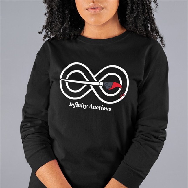 Daniel Regha Infinity Auctions Our Utility Is Infinity Hoodie