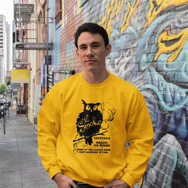 Chris Onstad The Smoke Cocktails Hibachi Go Round Tee Achewood