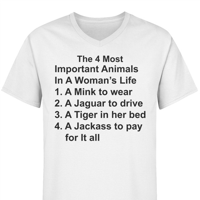 The 4 Most Important Animals In A Woman's Life Cap Boomer Core The 4 Most Important Animals In A Woman's Life Tee Boomer Core