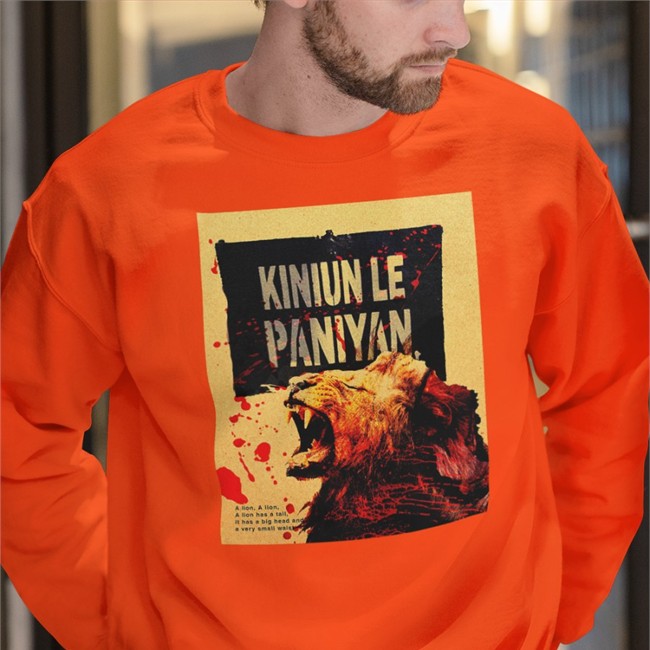 Ayoolafelix Seyi Lion Kiniun Le Paniyan Shirt